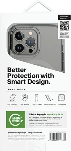 Mbështjellës UNIQ LifePro Xtreme Magclick për iPhone 15 Pro Max, Gri