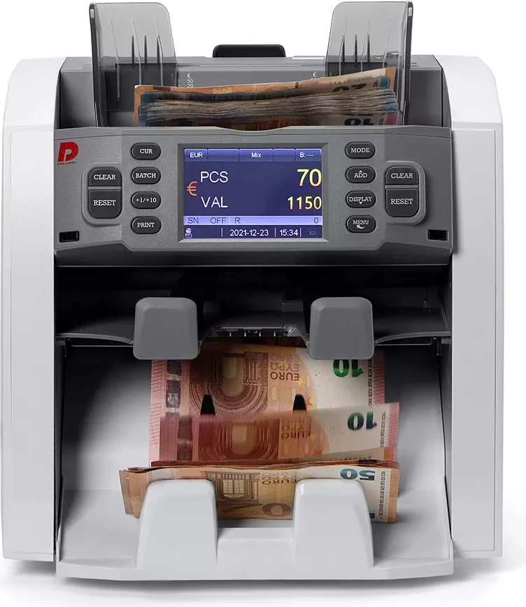 Numërues profesional Multi-Currency 1+1 Pocket