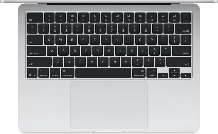 Apple MacBook Air 13.6” M4 Silver, 10-Core CPU, 8-Core GPU, 16GB RAM, 256GB SSD, Liquid Retina