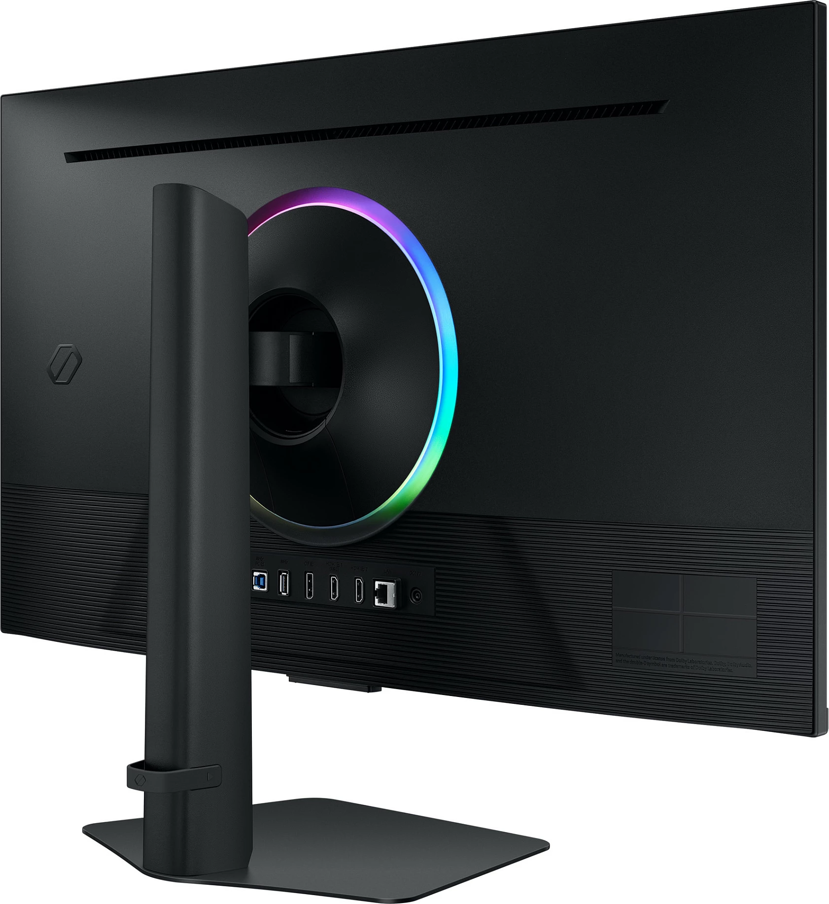 Monitor Samsung Odyssey G7 G70F S27FG702EU, 27", 4K UHD, FreeSync Premium, e zezë
