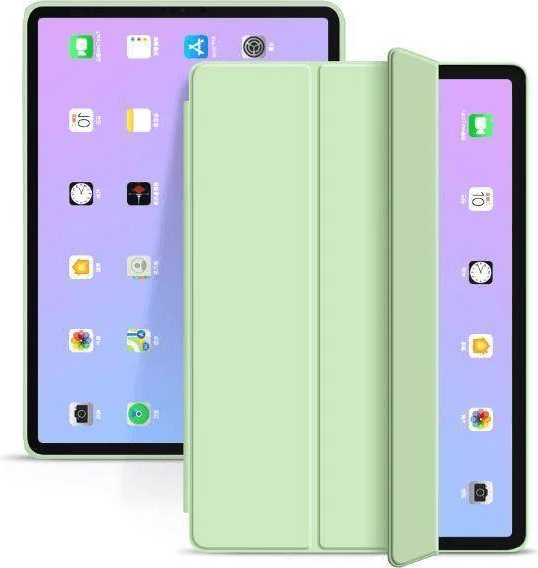 Mbështjellës ONASI Style për Apple iPad Air 4 (2020) / iPad Air 5 (2022) 10.9\", eco lëkurë, me stand, jeshile