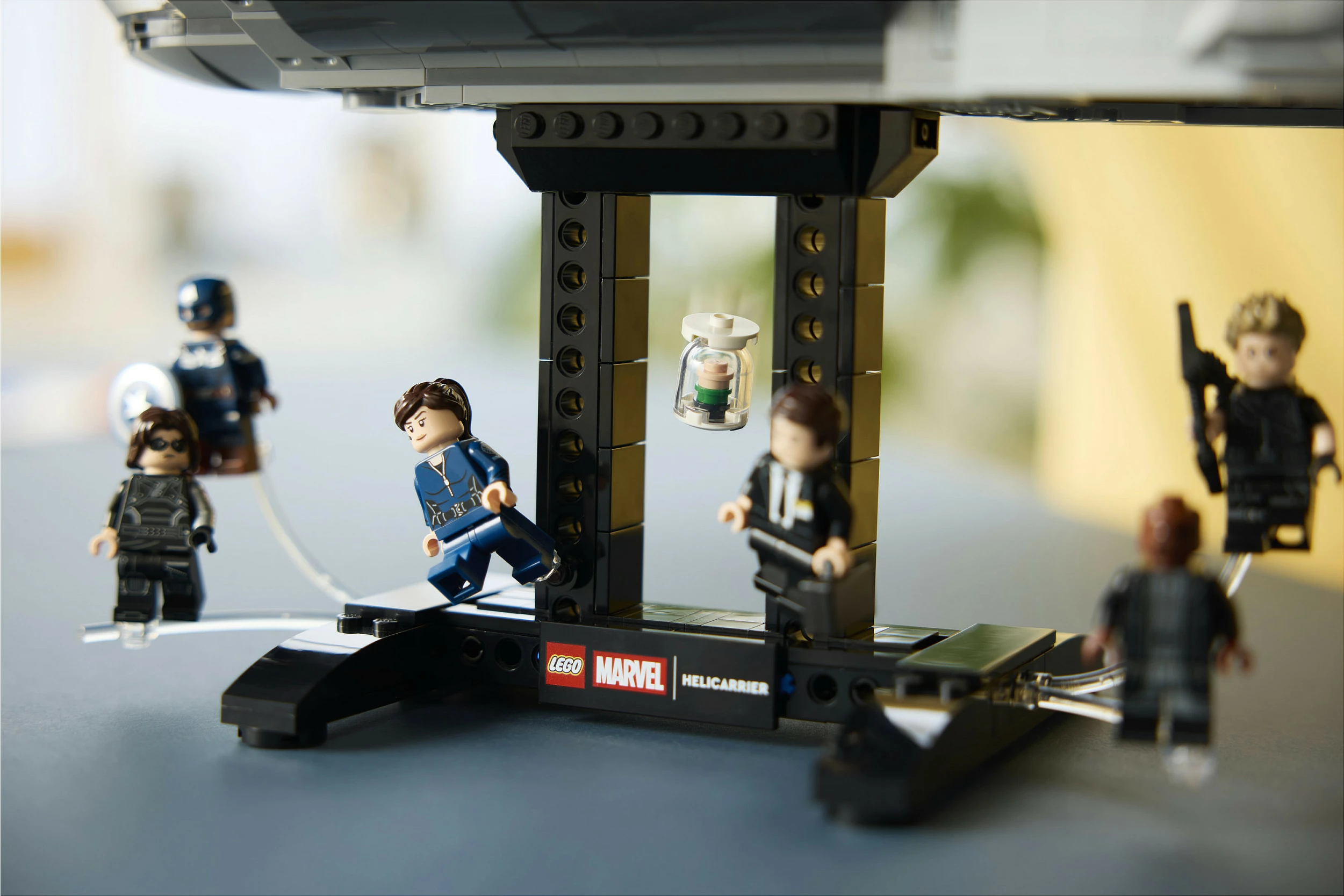 Set ndërtimi LEGO Marvel 76354 S.H.I.E.L.D. Helicarrier, 3057 copa, Multicolor