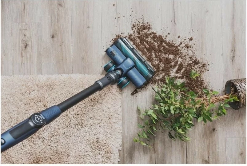 Fshesë me bateri ETA Sonar Aqua+ 323290000, 6 shpejtësi, 500ml, ngjyrë kaltër