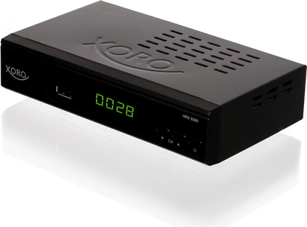 Receiver satelitor XORO HRS 8660, HD DVB-S2, PVR, USB, ekran LED