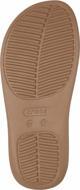 Sandale platforme për femra Crocs Getaway Flip, kafe [Madhësia: 41 - 42]