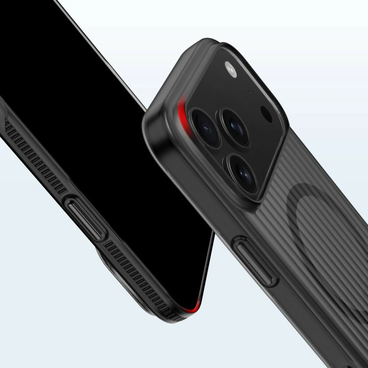 Mbështjellës 4smarts për iPhone 17 Pro, MagSafe, 6.3 inç, i zi