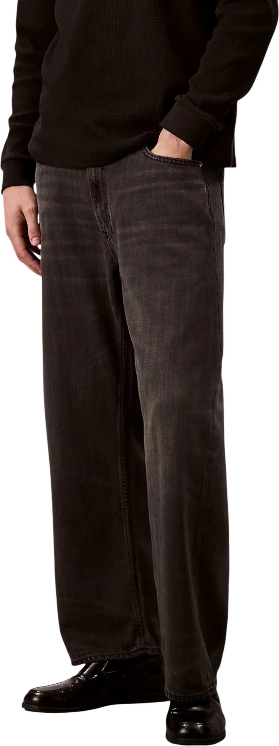 Xhinse për meshkuj Calvin Klein Jeans BAGGY J LV04RC736G, të zeza [Madhësia: W34 L32]