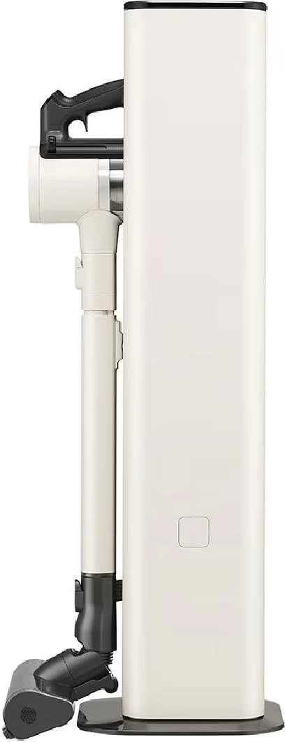 Fshesë me korrent vertikale pa kabllo, LG, A9T-PRIME1C CordZero All-in-One Tower, 2.5L, 260W, Wi‑Fi, deri 120 min, bezhë