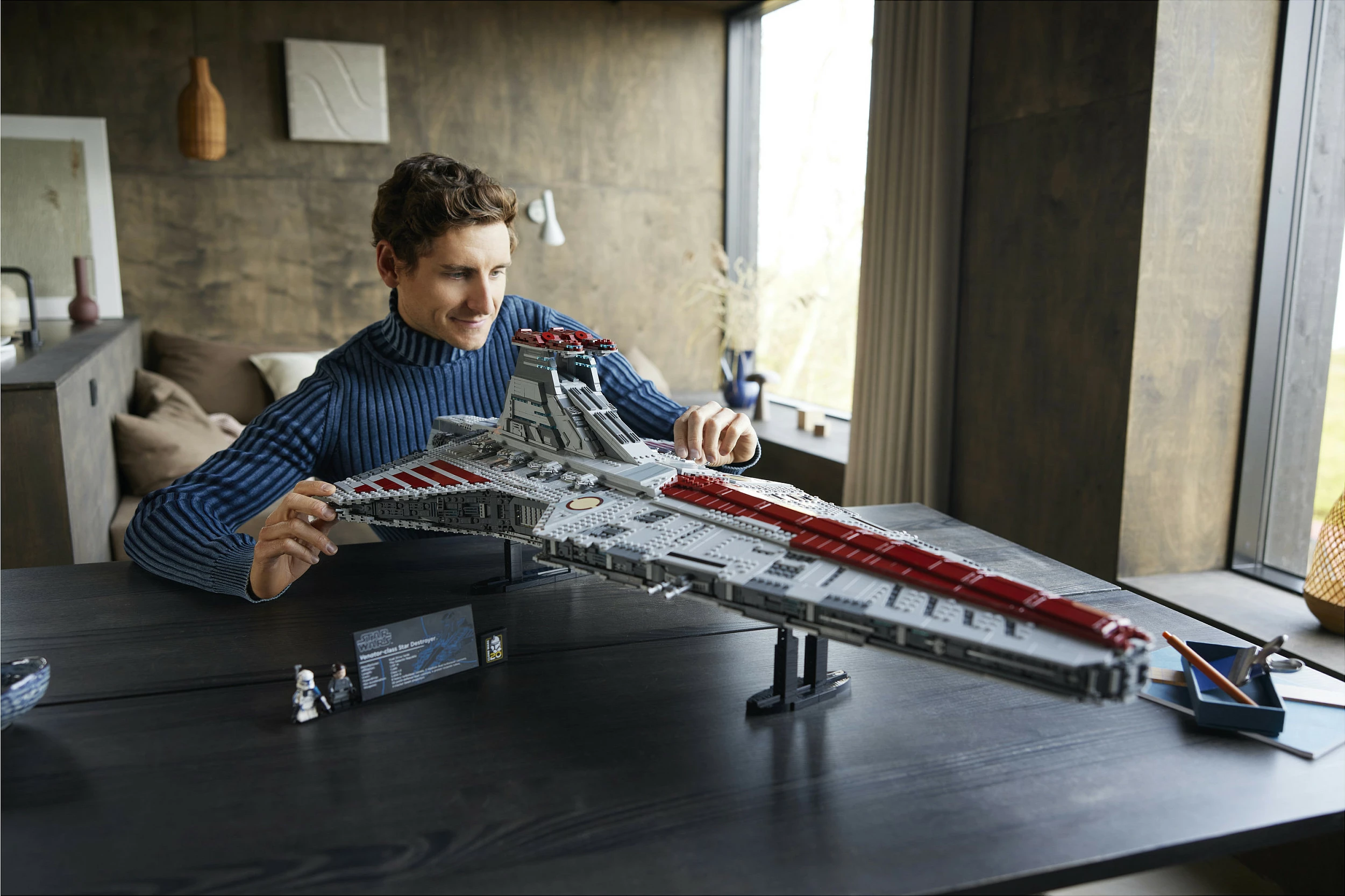 Set ndërtimi LEGO Star Wars Venator-Class Republic Attack Cruiser, 5374 pjesë, plastikë, shumëngjyrësh