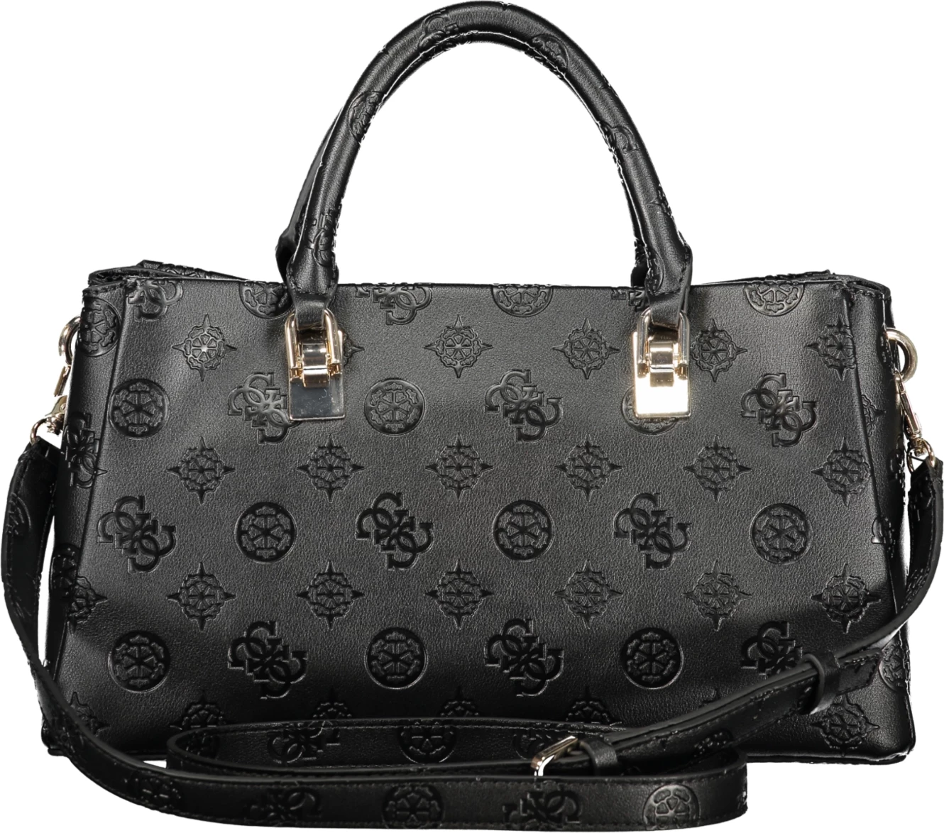 Çantë GUESS JEANS TISHA BAG femra, e zezë