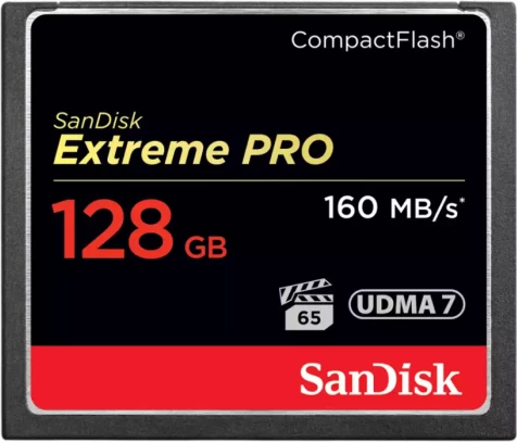 Kartë memorie CompactFlash SanDisk Extreme PRO SDCFXPS-128G-X46 128GB UDMA 7 VPG-65