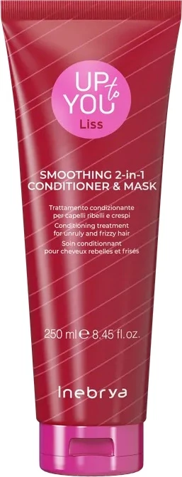 Balsam dhe maskë për flokë për femra Inebrya Up To You Liss Smoothing, 250ml