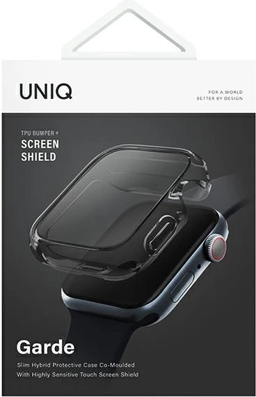 Mbështjellës UNIQ Garde për Apple Watch 7/8/SE2/9, 41mm, Gri