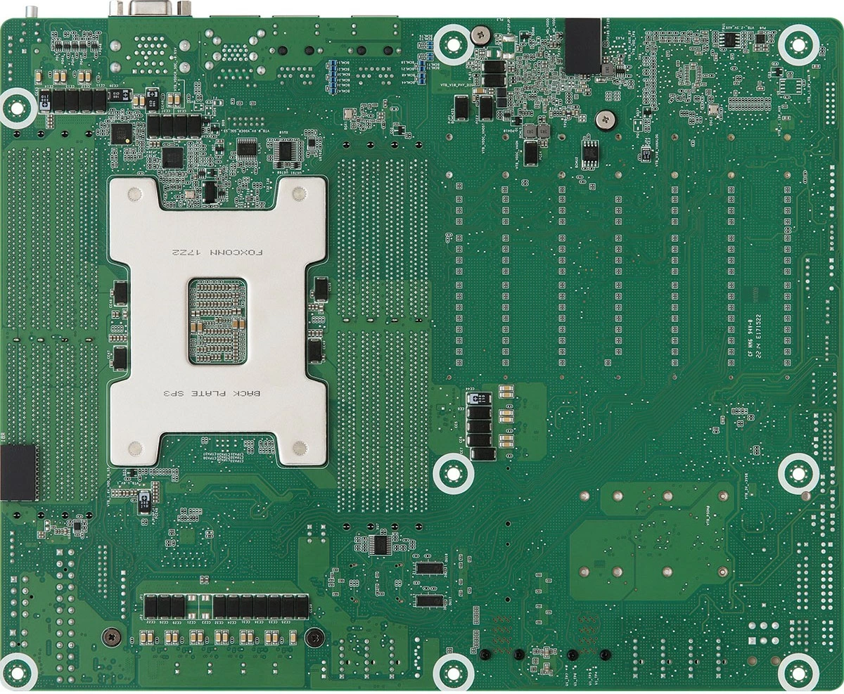 Pllakë amë ASRock ROMED8-2T/BCM, Socket SP3, ATX, për server, 8 slote RAM, 3 porta LAN