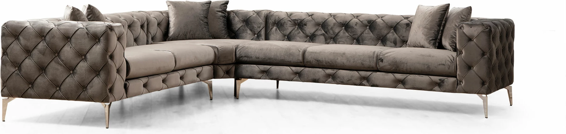 Kënd-sofë Atelier del Sofa, Como majtas, antracit