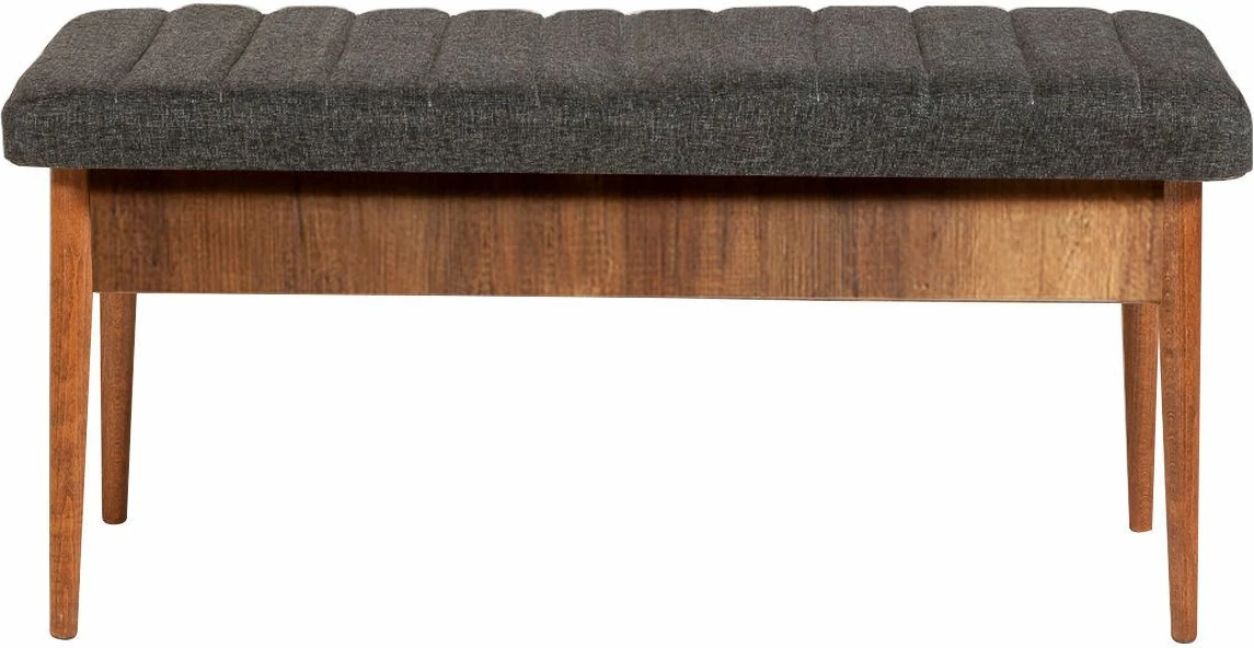 Stol Vina, ngjyrë arre dhe antracit, Skye Decor