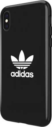 Mbështjellës Adidas OR Snap Case Trefoil për iPhone X/XS, zi