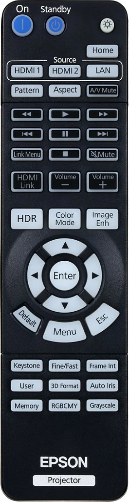 Projektor Epson EH-TW7100, 3000 ANSI lumens, 3LCD, UHD 4K, i bardhë