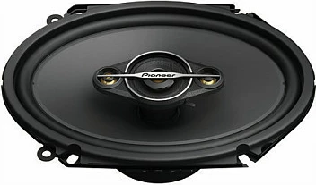 Altoparlantë Pioneer TS-A6881F, për makinë, të zi