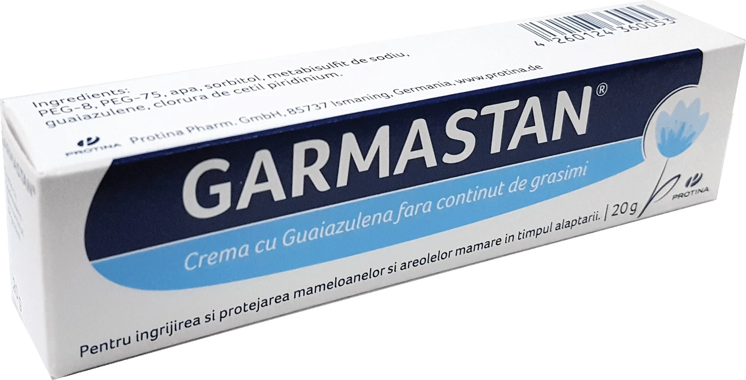 Garmastan Krem për Kujdesin e Thithkave gjatë Shtatzënisë dhe Gjidhënies 20 g