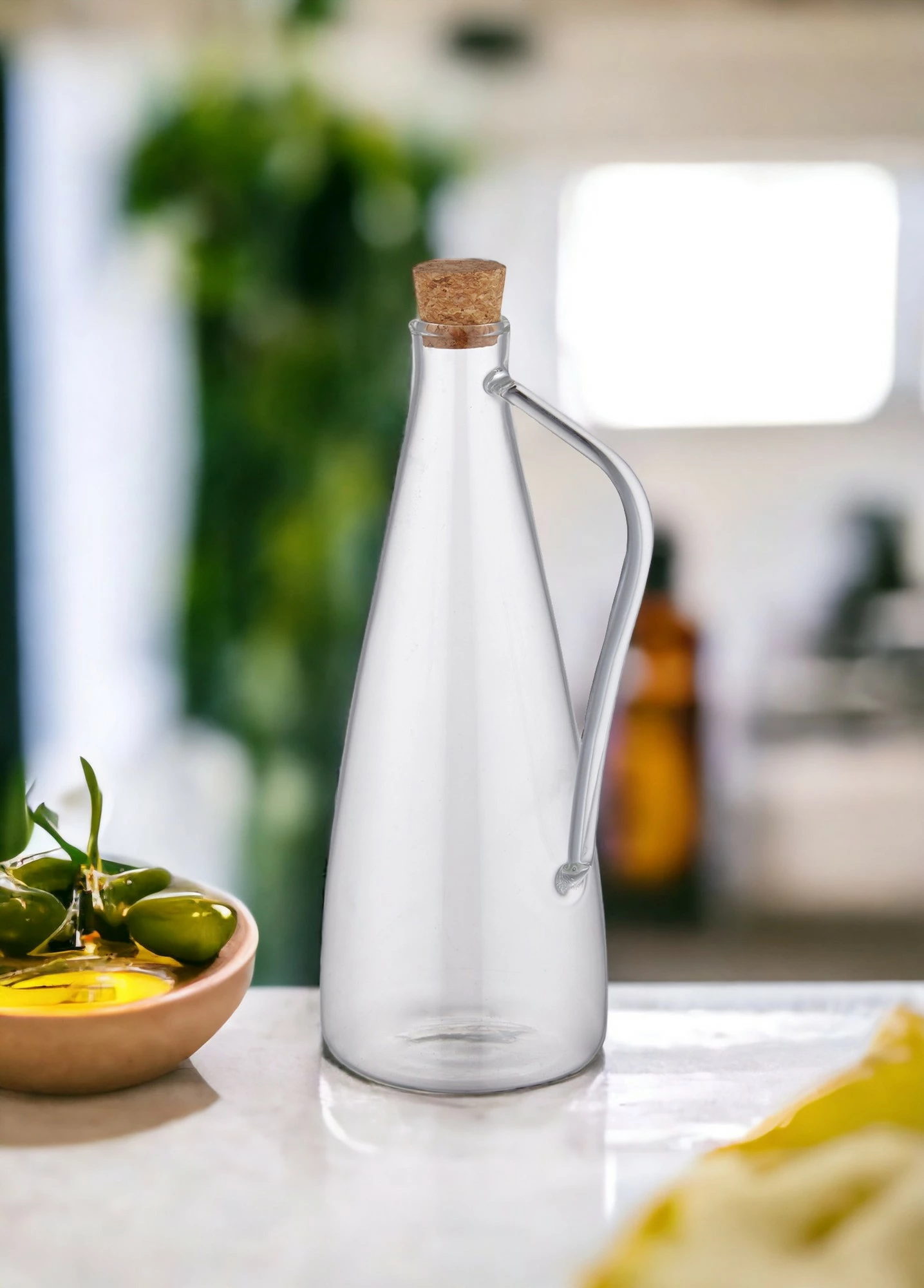 Shishe për vaj Hermia, SSE0025, transparente, 400ml