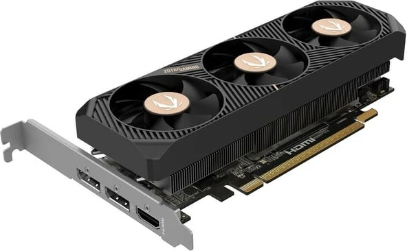 Kartelë grafike, ZOTAC, GeForce RTX 5050 LP (ZT-B50500L-10L), 8GB GDDR6 128-bit, PCIe 5.0 x8, 2x DisplayPort + HDMI, Low Profile