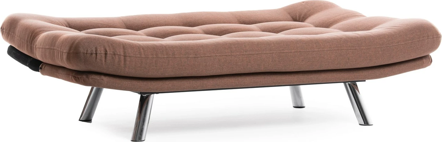 Krevat-sofa 3 vende, Atelier del Sofa, Misa Small, ngjyrë kafe e çelët