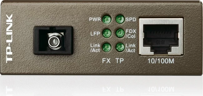 Konvertues TP-Link MC112CS, 1 port SC 100M, 1 port RJ45 100M