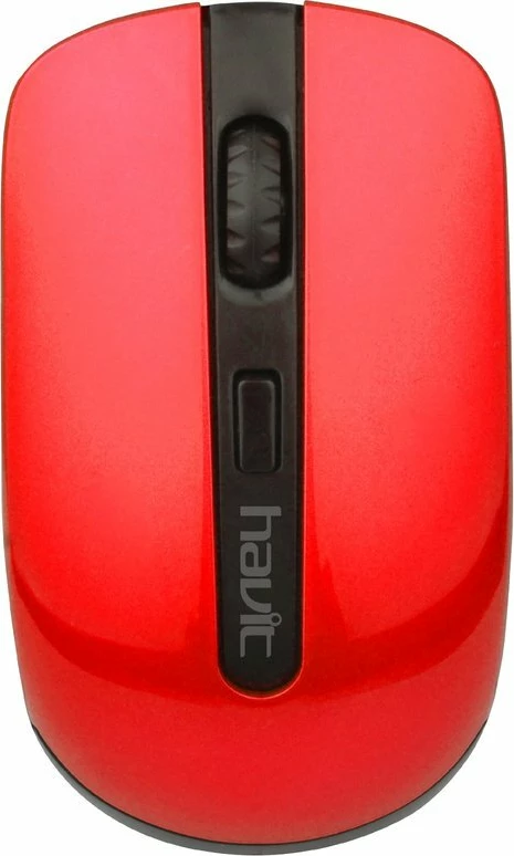 Maus wireless Havit MS989GT, 1600 DPI, i zi & i kuq