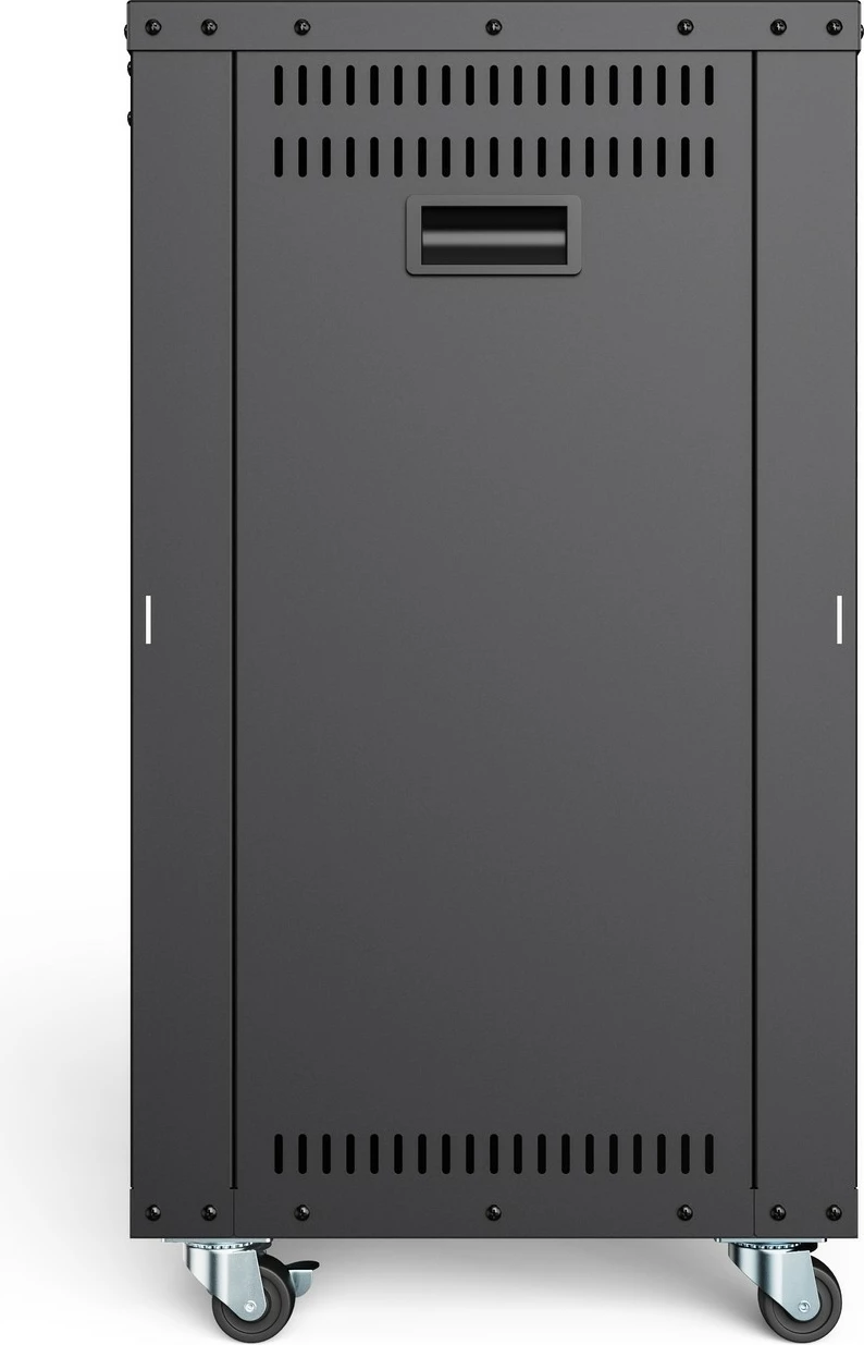 Kasë rrjeti Digitus 19 inç, 16HE, me rrota, e zezë