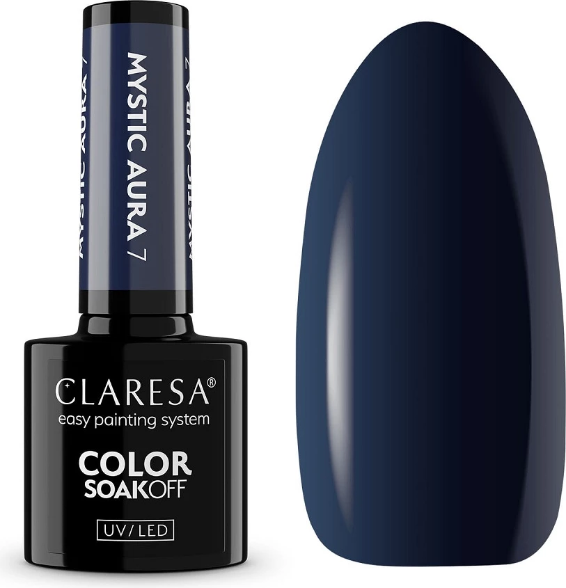 Llak për thonj Claresa Mystic Aura për femra, ngjyra të ndryshme, 5g