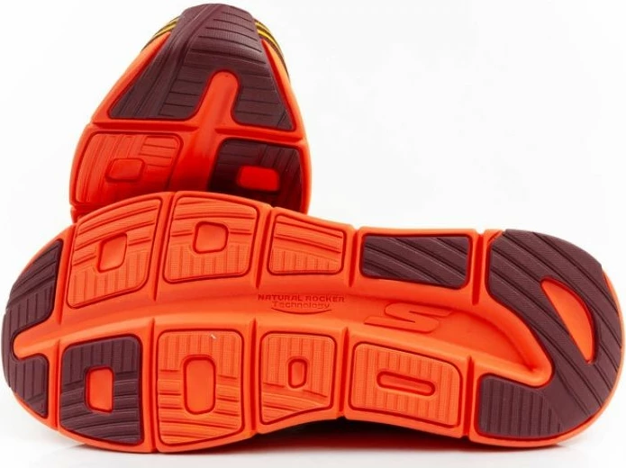 Atlete për meshkuj Skechers, portokalli