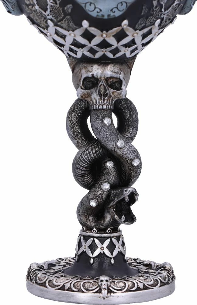 Mug koleksionist NEMESIS NOW Harry Potter Death Eater, resinë me insert inox, zi/gri