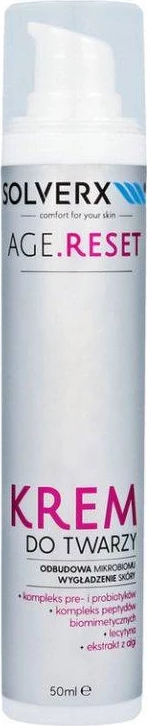 Krem fytyre për femra SOLVERX Age Reset Rejuvenating, 50ml