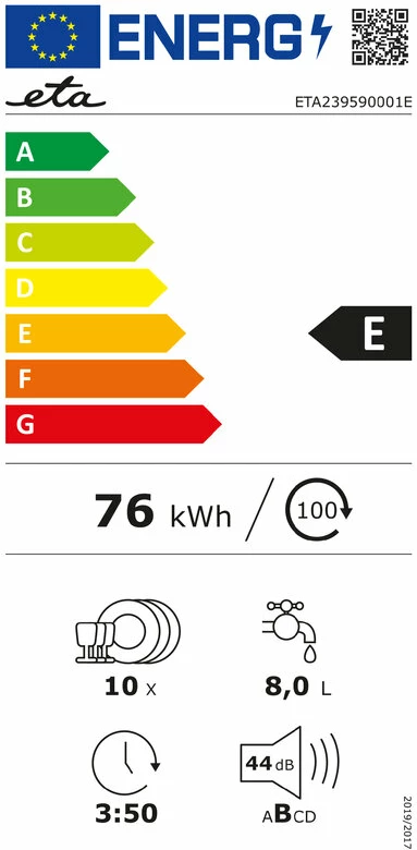 Makinë Larëse Enësh ETA 239690001E