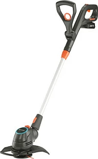 Trimer bari GARDENA ComfortCut 23/18V P4A, 2.5Ah, teh plastik, 23cm, zi/blu/portokalli/argjend