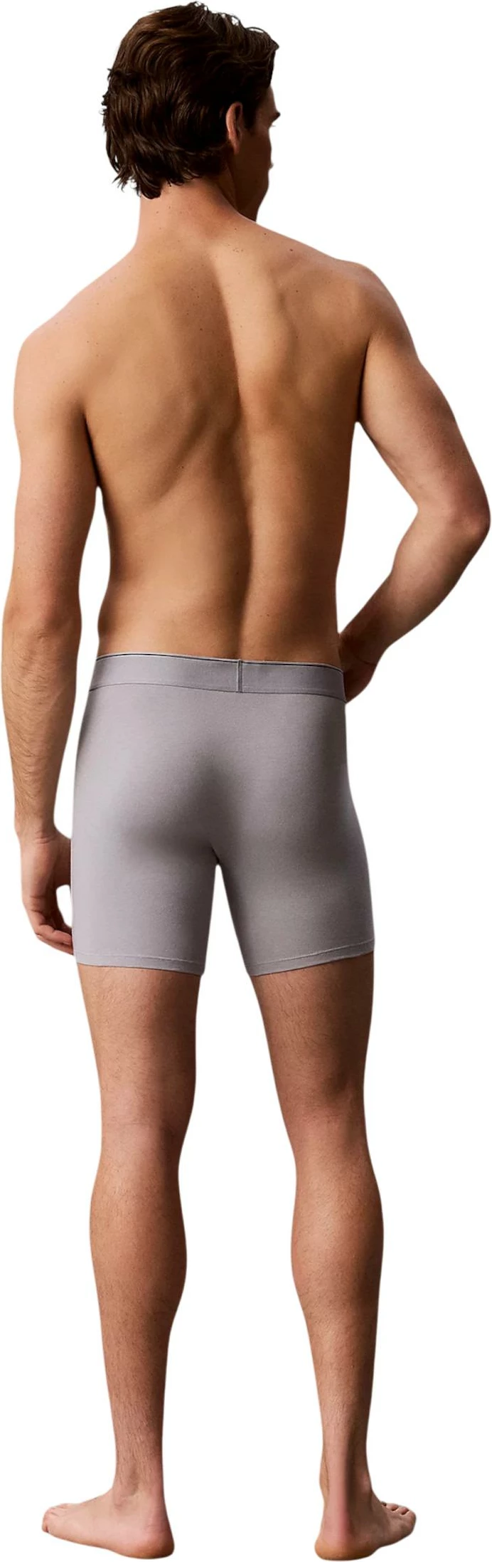 Të brendshme për meshkuj Calvin Klein Underwear LV00NB4473 3PK, të zeza-gri [Madhësia: M]