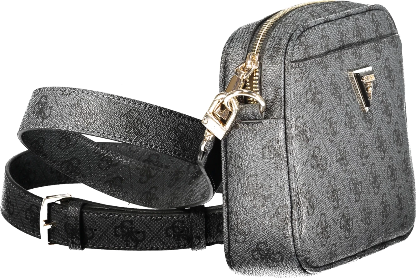 Çantë GUESS JEANS Meridian II për femra, e zezë