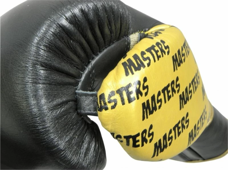 Doreza boksi Masters Rbt-Professional 01101-10 për meshkuj, të zeza dhe ari [Pesha: 340 g]