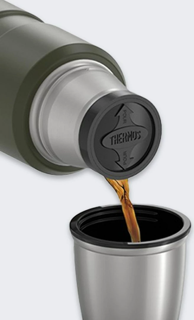 Termos për pije Thermos 470 ml, army green