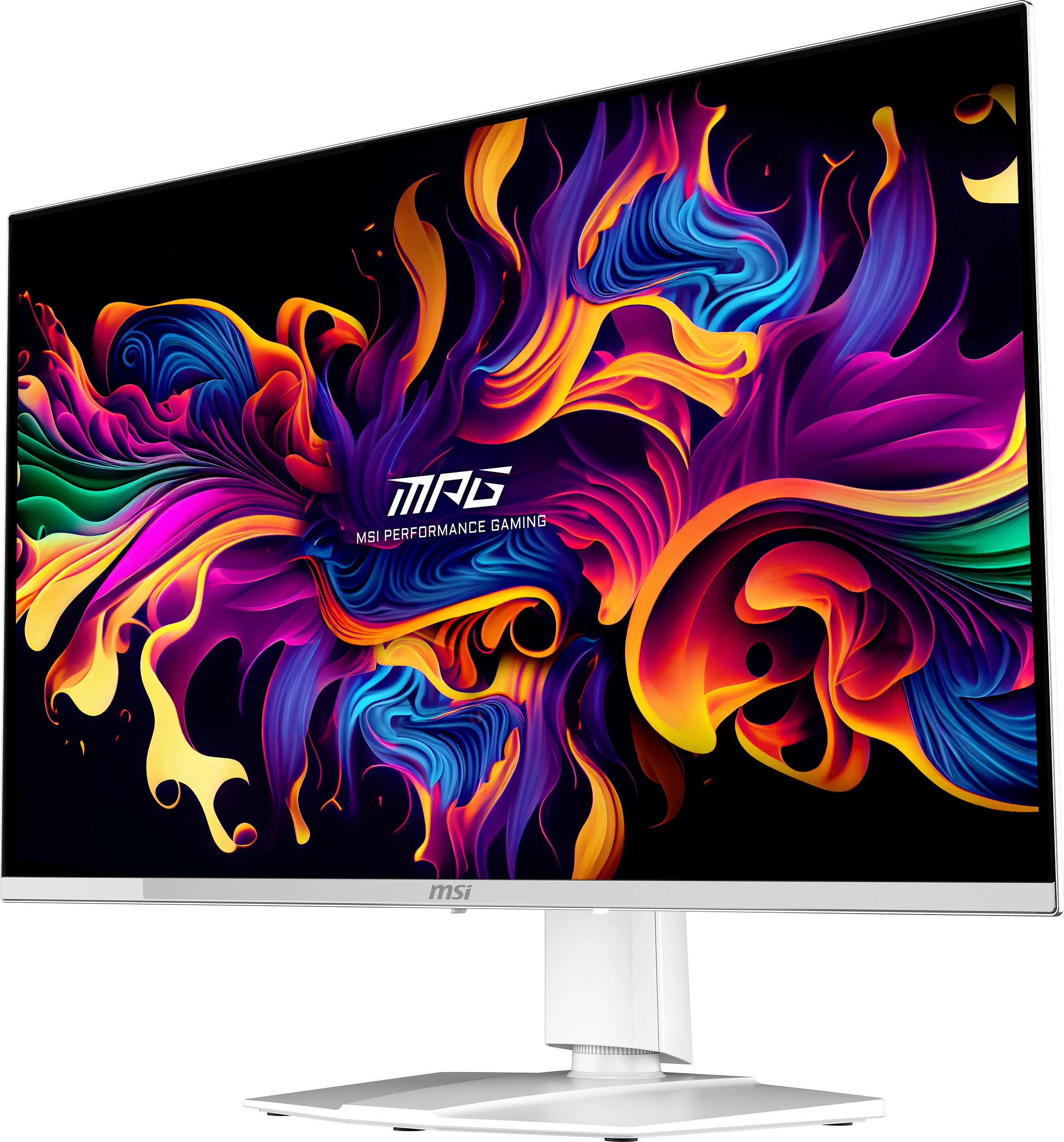 Monitor MSI 9S6-3DD29A-022, 31.5", 4K QD-OLED, 240Hz, 0.03ms, HDR, USB-Hub, Pivot, i bardhë