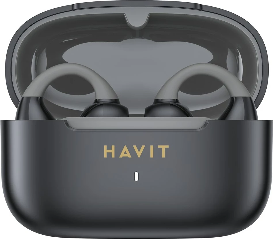 Kufje wireless HAVIT OWS910 TWS, Bluetooth 5.3, të zeza
