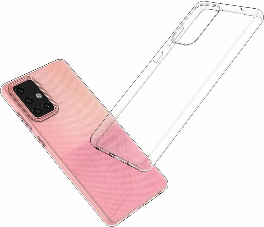 Mbështjellës Hurtel Ultra Clear 0.5mm për Samsung Galaxy A73, Transparent