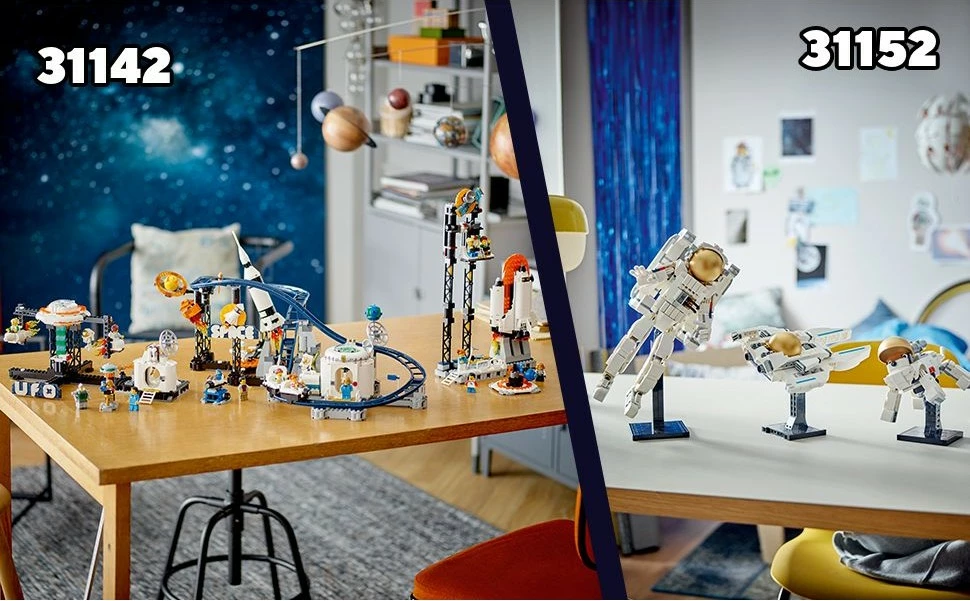 Set LEGO Creator 3-në-1 31164 robot hapësinor 281 pjesë