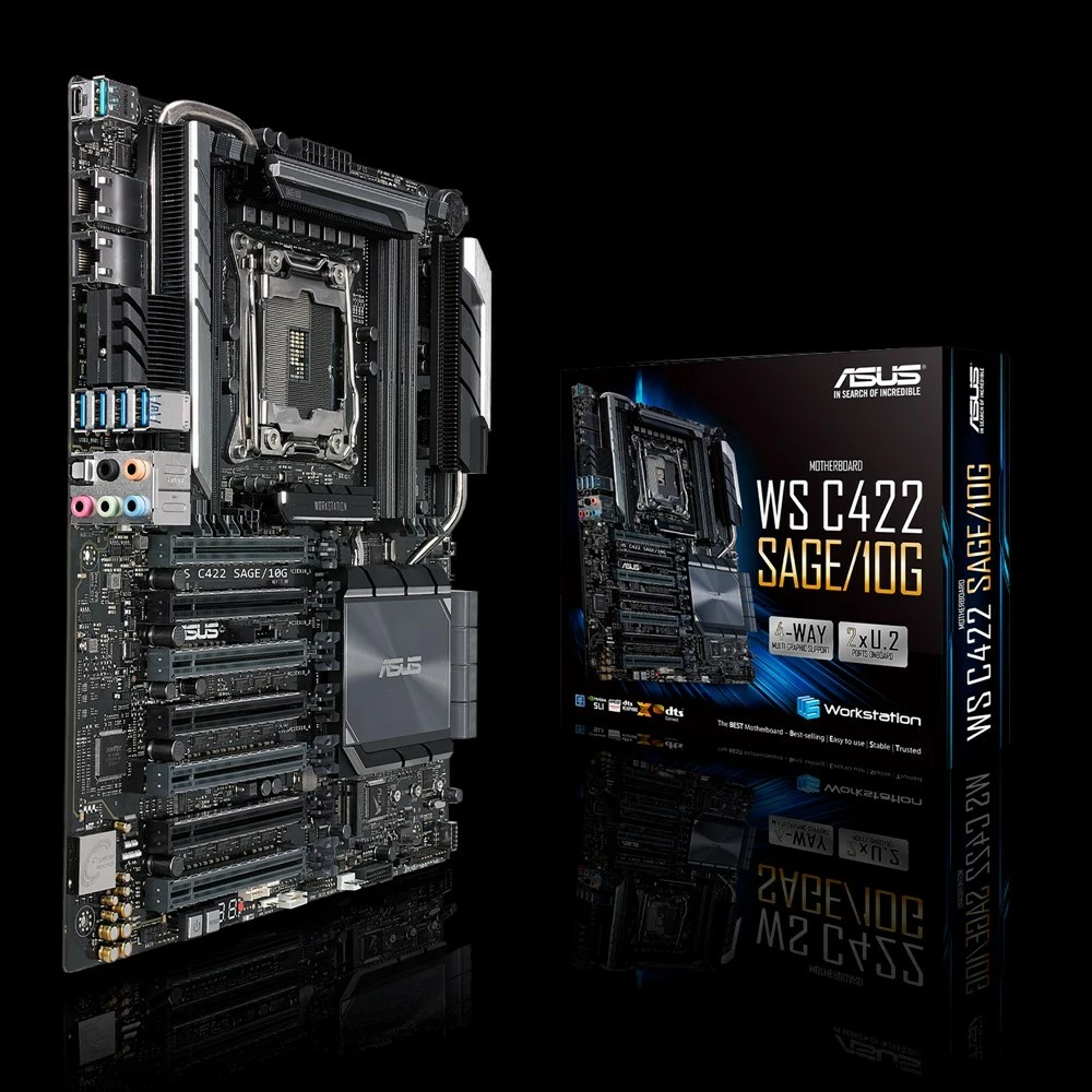 Pllakë amë ASUS WS C422 SAGE/10G, Intel® C422 LGA 2066 (Socket R4)