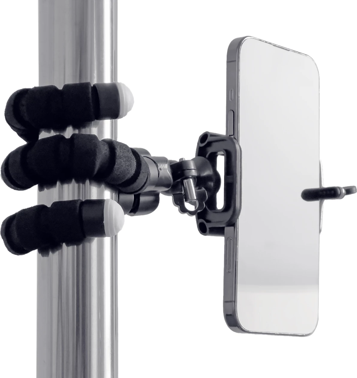 Tripod fleksibël për celular dhe kamerë selfie, Hurtel, këmbë oktapod, klips universal, kënd dhe lartësi të rregullueshme