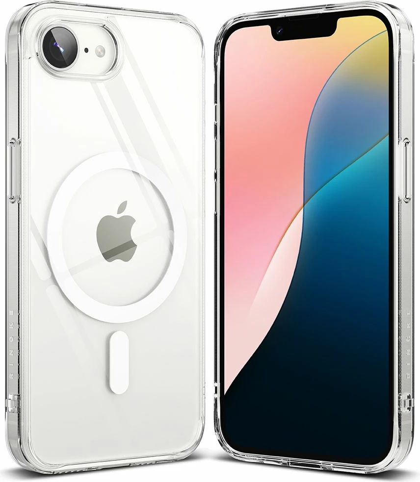 Mbështjellës Ringke Fusion MagSafe për iPhone 16, Transparent