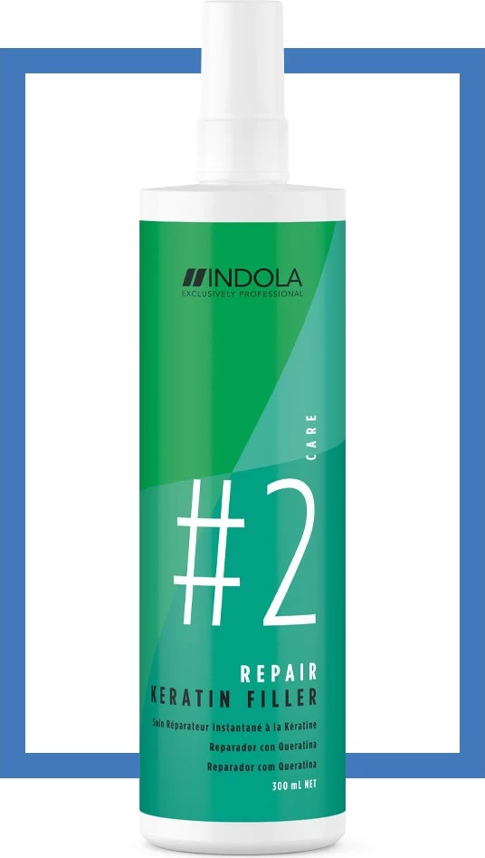 Sprej për flokë Indola Repair Kerating Filler, 300 ml