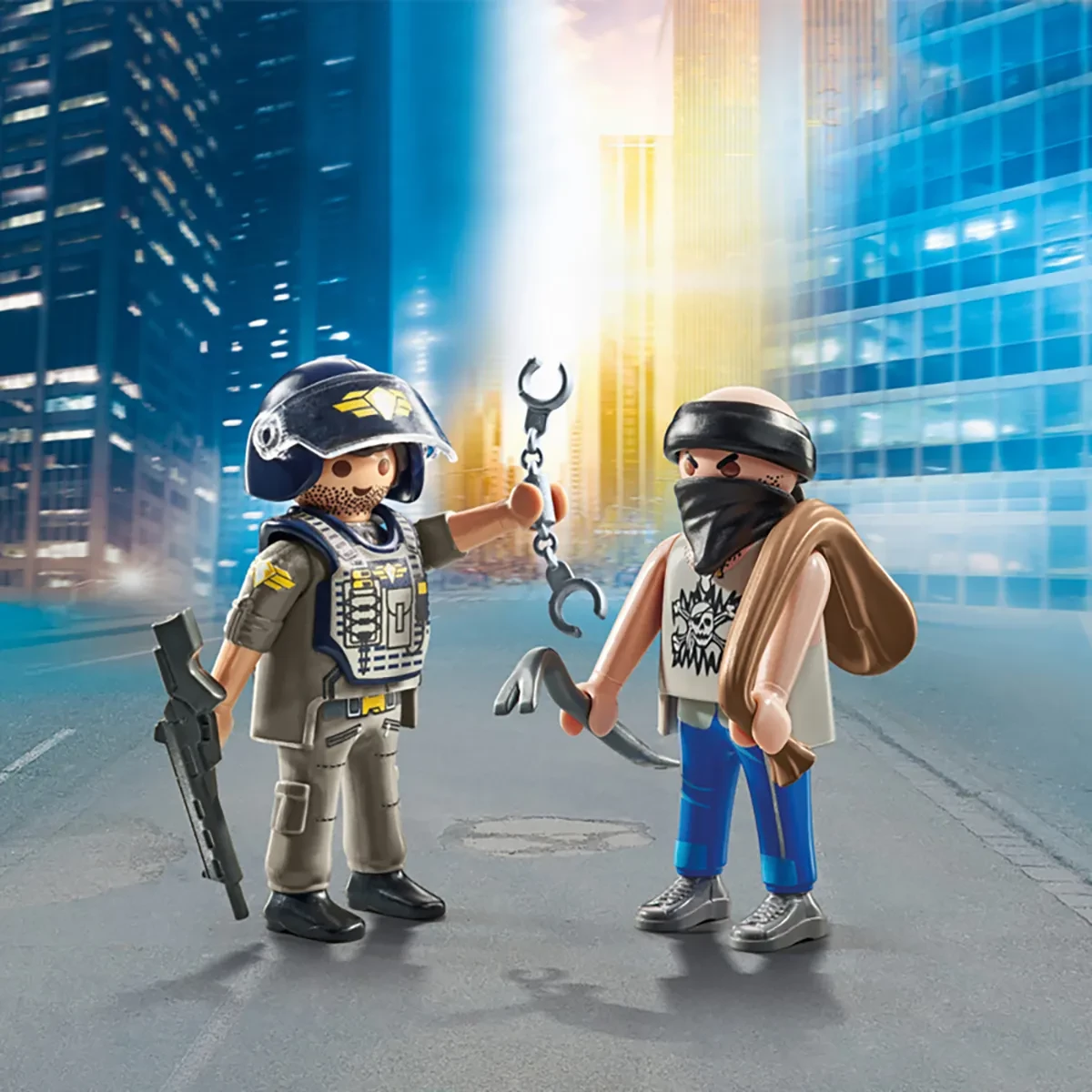 Playmobil 71505 Tactical Police with Thief DuoPack Construction Set