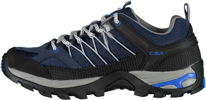 Këpucë për meshkuj CMP Rigel Low WP, të zeza dhe blu të errët